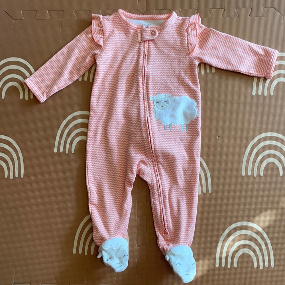 Carter’s double zipper pajamas